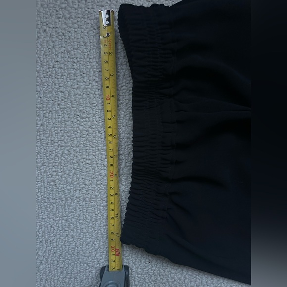 J.Crew Black Pull-On Tapered Pants – Size 0 – Lightweight Travel Style - Picture 7 of 11